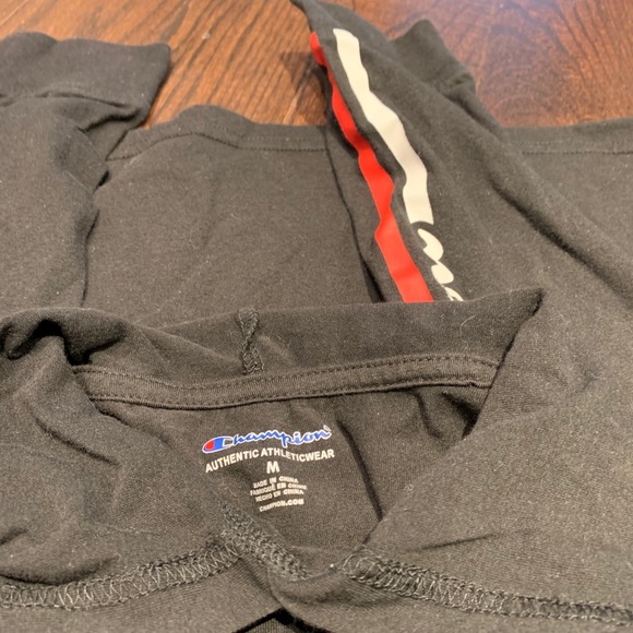 Champion youth long sleeve jersey hoodie - Picture 2 of 5